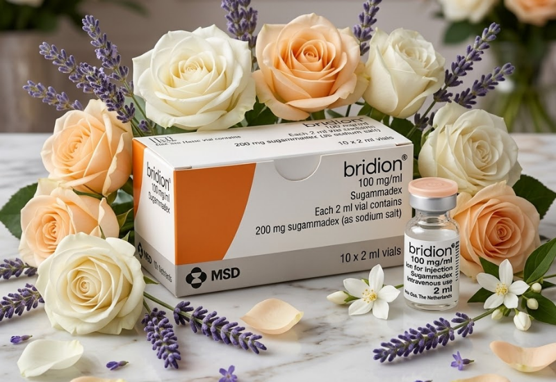 Thuốc giải độc gây mê Bridion MSD (Hộp 10 lọ x 2ml)