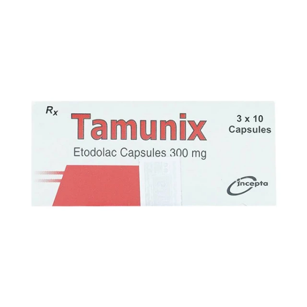 Thuốc giảm đau kháng viêm Tamunix Incepta (Hộp 3 vỉ x 10 viên)