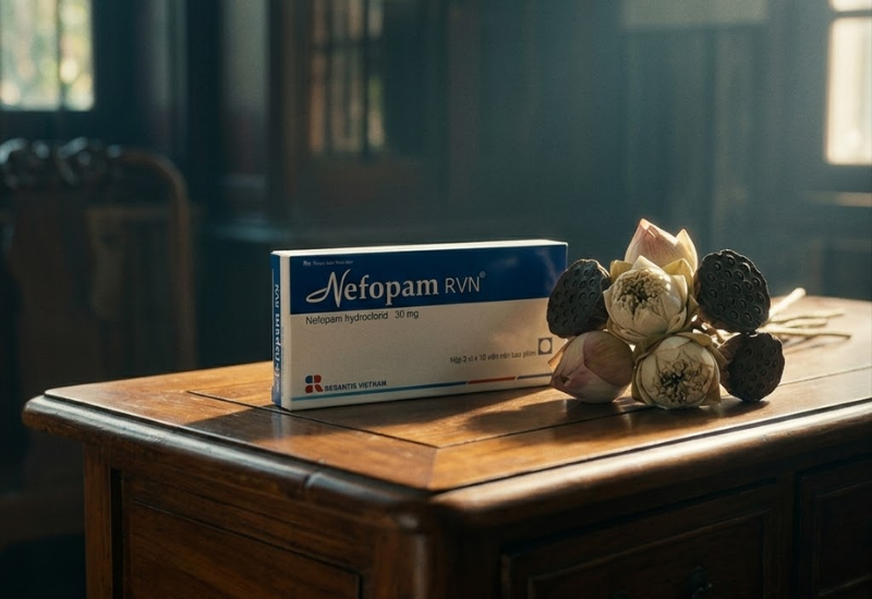 Thuốc giảm đau Nefopam 30mg Meyer-BPC (Hộp 30 viên)