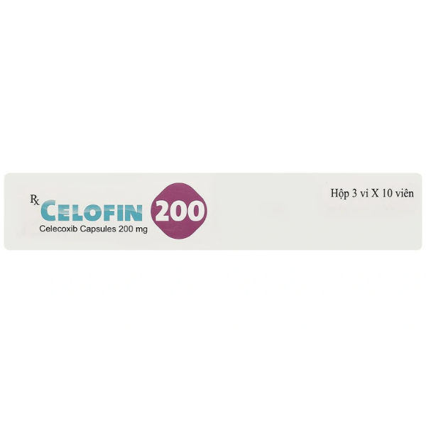 Thuốc giảm đau xương khớp Celofin 200 Hetero Drugs (Hộp 30 viên)