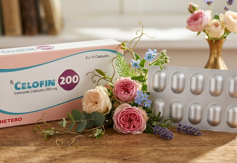 Thuốc giảm đau xương khớp Celofin 200 Hetero Drugs (Hộp 30 viên)