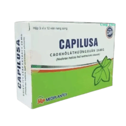 Thuốc ho thảo dược Capilusa Mediplantex (Hộp 3 vỉ x 10 viên)