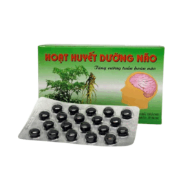 Thuốc hoạt huyết dưỡng não Hoạt huyết dưỡng não Hà Thành (Hộp 5 vỉ x 20 viên)