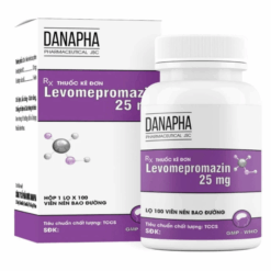 Thuốc hướng tâm thần Levomepromazin 25mg Danapha (Lọ 100 viên)
