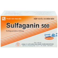 Thuốc kháng khuẩn đường ruột Sulfaguanidin 500mg Thanh Hóa (Lọ 250 viên)