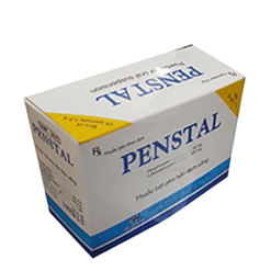 Thuốc kháng khuẩn Penstal Thanh Hóa (Hộp 24 gói x 1.5g)