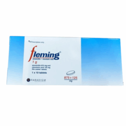 Thuốc kháng sinh Fleming 1g Medreich (Hộp 2 vỉ x 7 viên)