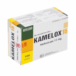 Thuốc kháng viêm giảm đau Kamelox 15 Khapharco (Hộp 10 vỉ x 10 viên)