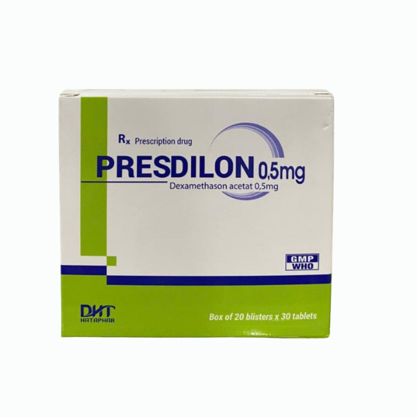 Thuốc kháng viêm Presdilon Hataphar (Hộp 20 vỉ x 20 viên)