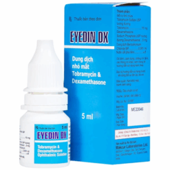 Thuốc nhỏ mắt điều trị nhiễm khuẩn Eyedin DX Makcur (Hộp 1 lọ 5ml)