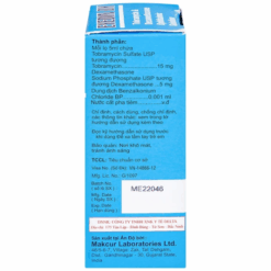 Thuốc nhỏ mắt điều trị nhiễm khuẩn Eyedin DX Makcur (Hộp 1 lọ 5ml)
