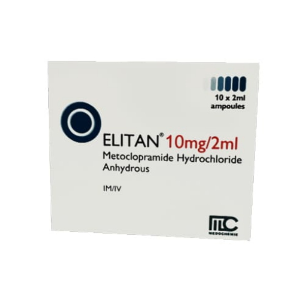 Thuốc tiêm chống nôn Elitan Medochemie (Hộp 10 ống x 2ml)