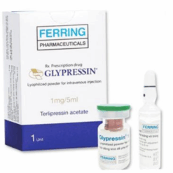 Thuốc tiêm co mạch Glypressin Rentschler (Hộp 1 lọ bột và 1 ống dung môi 5ml)
