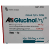 Thuốc tiêm giảm đau Atiglucinol inj An Thiên (Hộp 10 ống x 4ml)