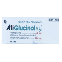 Thuốc tiêm giảm đau Atiglucinol inj An Thiên (Hộp 10 ống x 4ml)