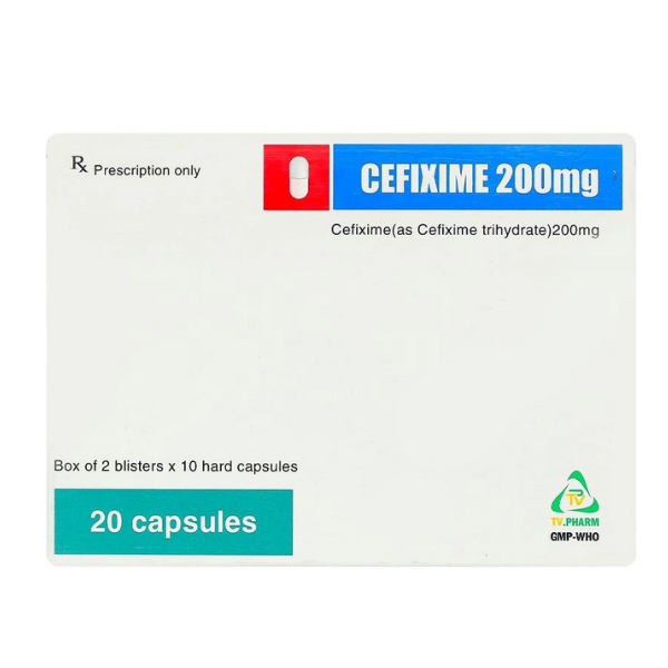 Thuốc tiêm kháng sinh Cefpirome 2g TV Pharm (Hộp 1 lọ)