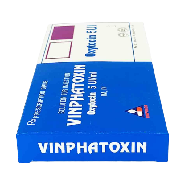 Thuốc tiêm trợ sinh Vinphatoxin 5IU Vinphaco (Hộp 10 ống x 1ml)