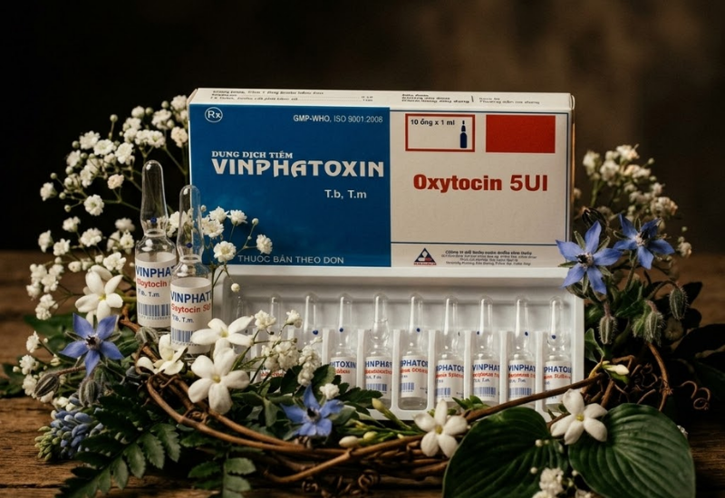 Thuốc tiêm trợ sinh Vinphatoxin 5IU Vinphaco (Hộp 10 ống x 1ml)