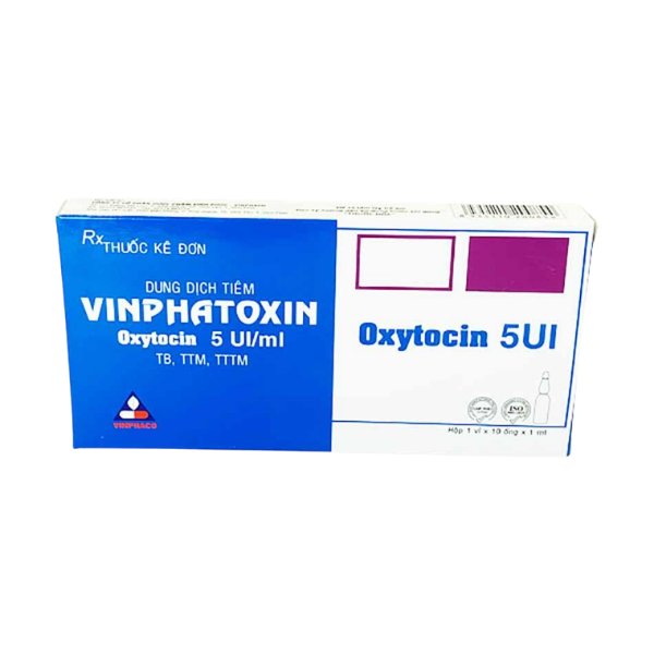 Thuốc tiêm trợ sinh Vinphatoxin 5IU Vinphaco (Hộp 10 ống x 1ml)
