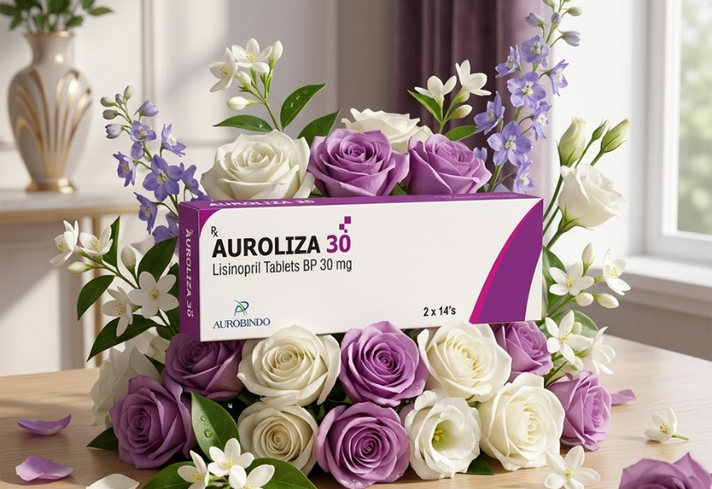 Thuốc tim mạch điều trị tăng huyết áp Auroliza 30 Aurobindo Pharma (Hộp 2 vỉ x 14 viên)