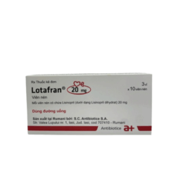 Thuốc tim mạch Lotafran Antibiotice (Hộp 3 vỉ x 10 viên)