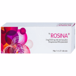 Thuốc tránh thai hằng ngày Rosina Gedeon Richter (Hộp 1 vỉ x 21 viên)