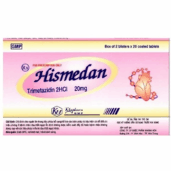 Thuốc trị đau thắt ngực Hismedan 20mg Khapharco (Hộp 2 vỉ x 30 viên)