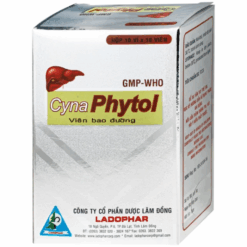 Thuốc trị gan mật Cynaphytol Ladophar (Hộp 5 vỉ x 10 viên)