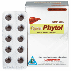 Thuốc trị gan mật Cynaphytol Ladophar (Hộp 5 vỉ x 10 viên)