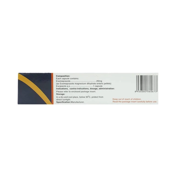 Thuốc trị trào ngược dạ dày Nesteloc 20 US Pharma USA (Hộp 3 vỉ x 10 viên)