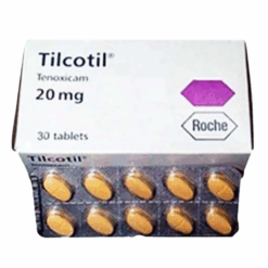 Thuốc bột pha tiêm giảm đau xương khớp Tilcotil 20mg Roche (Hộp 5 lọ bột và 5 ống dung môi 2ml)