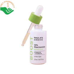 Tinh chất 10% Niacinamide Booster Paula's Choice giúp thu nhỏ lỗ chân lông và làm sáng da (Chai 20ml)