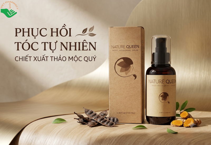 Tinh chất cho tóc Nature Queen kích thích mọc tóc và chống gàu (Chai 100ml)