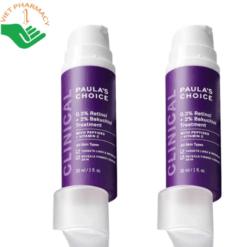 Tinh chất chống lão hóa Clinical 0.3% Retinol + 2% Bakuchiol Treatment Paula's Choice giúp mờ vết thâm và nếp nhăn (Chai 30ml)