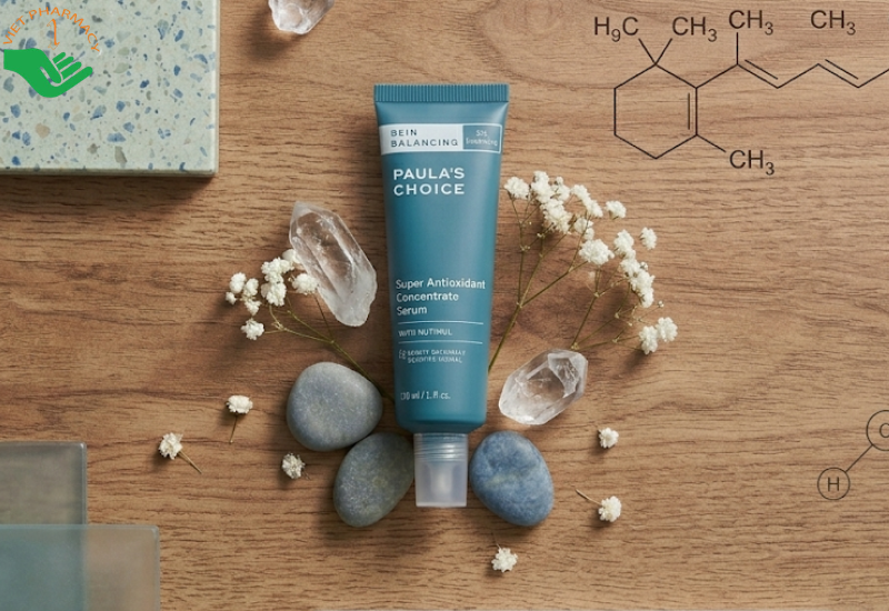 Tinh chất chống lão hóa Skin Balancing Super Antioxidant Concentrate Serum With Retinol Paula's Choice giảm nếp nhăn và cân bằng độ ẩm trên da (Tuýp 30ml)