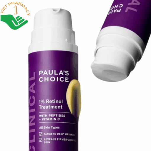 Tinh chất Clinical 1% Retinol Treatment Paula's Choice làm mờ nám và nếp nhăn (Chai 30ml)