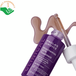 Tinh Chất Clinical Niacinamide 20% Treatment Paula's Choice giúp thu nhỏ lỗ chân lông to và làm sáng mịn bề mặt da (Chai 20ml)