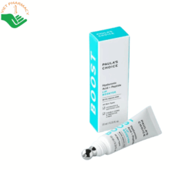 Tinh chất dưỡng môi Hyaluronic Acid + Peptide Lip Booster Paula's Choice giúp môi căng bóng và giảm khô ráp (Tuýp 10ml)