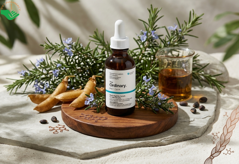 Tinh chất dưỡng tóc Multi-Peptide Serum For Hair Density The Ordinary hỗ trợ mọc tóc và dưỡng nang tóc khỏe mạnh (Chai 60ml)