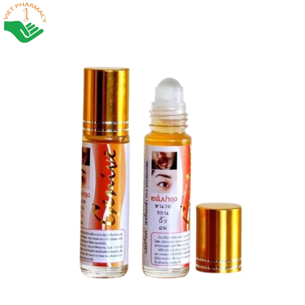 Tinh chất Hair Growth Serum Genive kích mọc lông mi, chân mày, râu và tóc (Lọ 10ml)