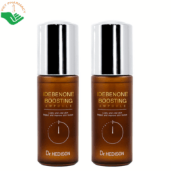 Tinh chất Idebenone Boosting Ampoule Dr.Hedison giúp tăng độ đàn hồi và cải thiện bức tường bảo vệ làn da (Chai 50ml)