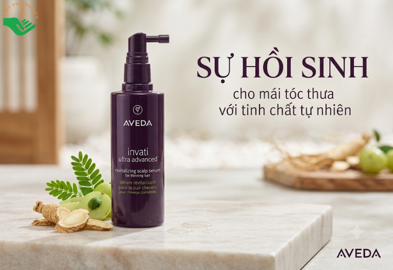 Tinh chất Invati Advanced Scalp Aveda kích thích mọc tóc và hỗ trợ tái tạo da đầu (Chai 150ml)
