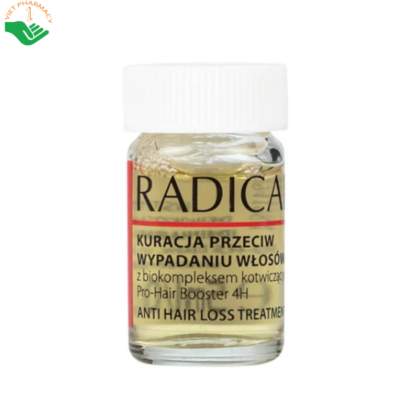 Tinh chất ngừa rụng tóc dành cho nam Anti-Hair Loss Treatment For Men Radical Med tăng cường độ chắc khỏe cho tóc, hỗ trợ phục hồi tóc yếu (Hộp 3 ống)