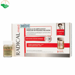 Tinh chất ngừa rụng tóc dành cho nam Anti-Hair Loss Treatment For Men Radical Med tăng cường độ chắc khỏe cho tóc, hỗ trợ phục hồi tóc yếu (Hộp 3 ống)