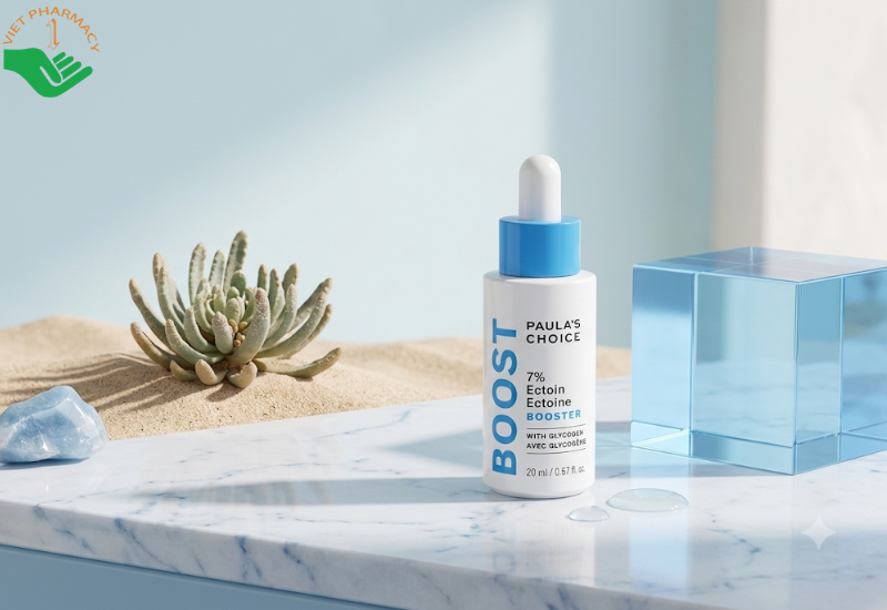 Tinh chất phục hồi và bảo vệ da 7% Ectoin Booster Paula’s Choice giúp phục hồi hàng rào bảo vệ da và cấp ẩm tức thì (Chai 20ml)