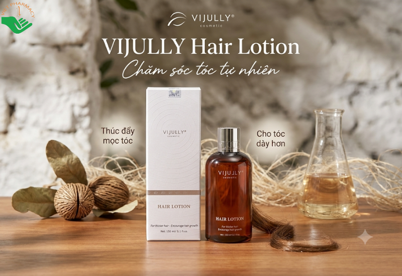 Tinh dầu bưởi Vi Jully kích mọc tóc và giảm rụng tóc (Chai 150ml)