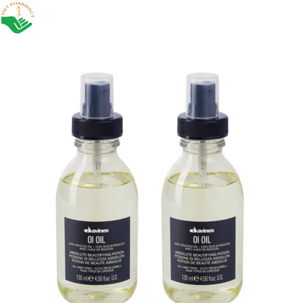 Tinh dầu dưỡng tóc Oi Oil Davines giảm tình trạng xù rối và tăng độ bóng cho tóc (Chai 135ml)