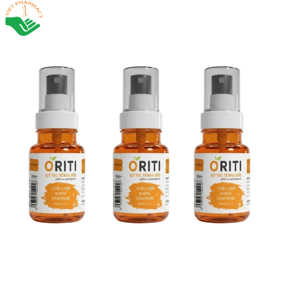 Tinh dầu kích mọc tóc tế bào gốc cam Oriti hỗ trợ giảm rụng tóc, kích thích mọc tóc và phục hồi tóc hư tổn (Chai 100ml)