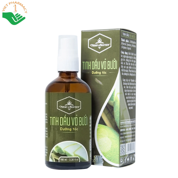 Tinh dầu vỏ bưởi High Quality Thảo Nguyên chống gãy rụng và chăm sóc tóc khô xơ (Chai 100ml)