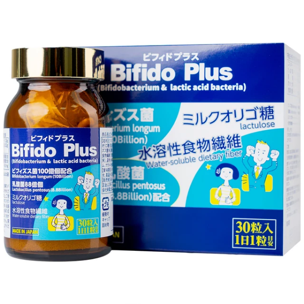 Viên uống bổ sung lợi khuẩn Bifido Plus Jpanwell (Hộp 30 viên)